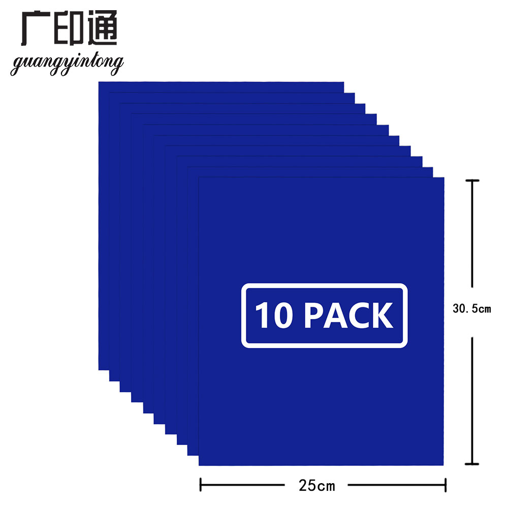 PVC non sticky HTV vinyl pack 30.5cm*25cm